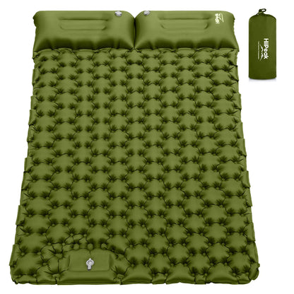 HiiPeak Duo Sleep Pad - Integrated Foot Pump 4" Cushioned 2-Person Mat