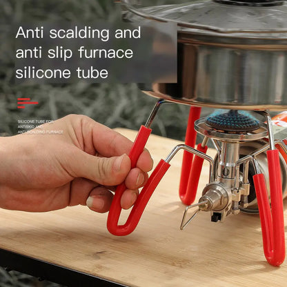 SOTO310 Outdoor Camping Spider Stove with Heat-Resistant Hose