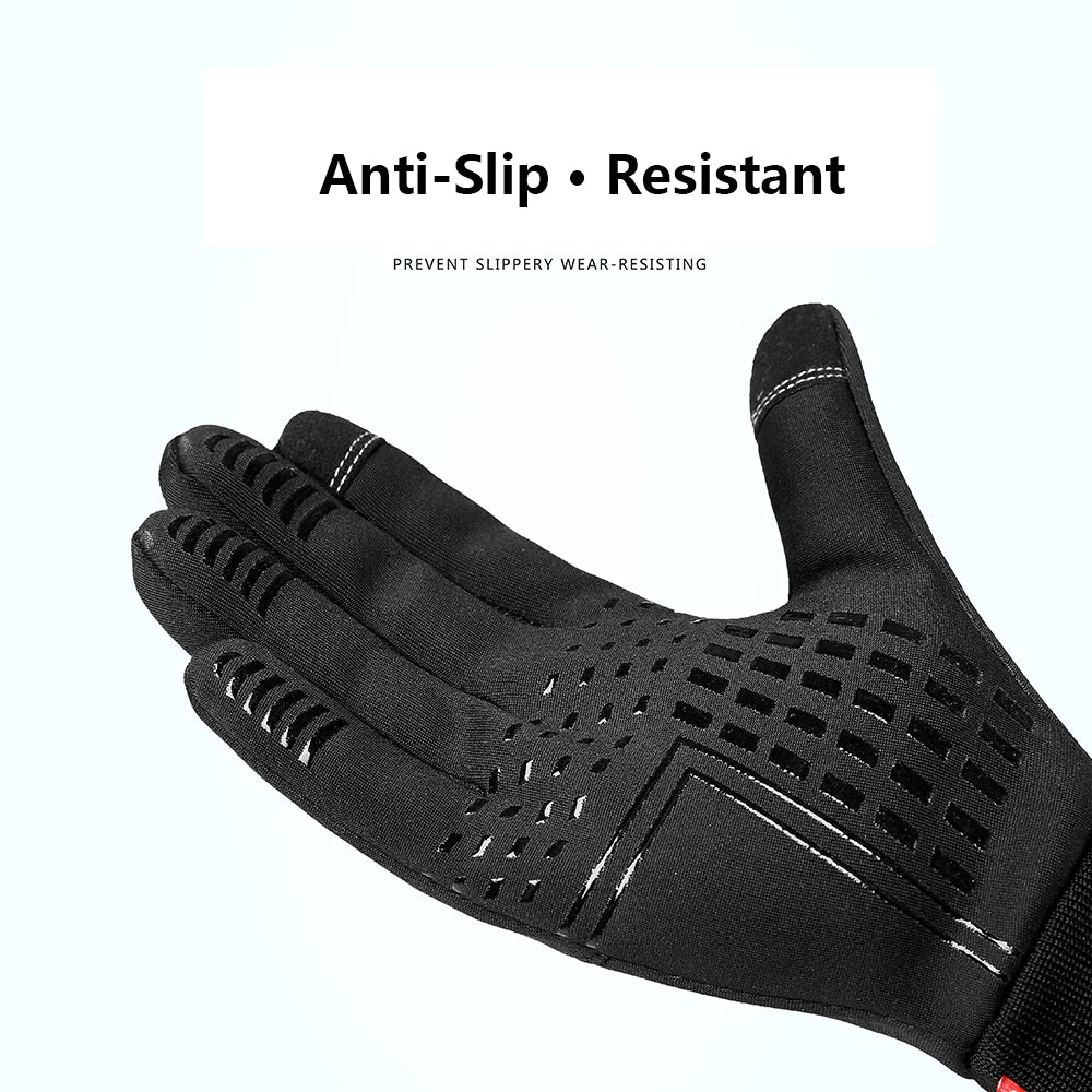 Windproof & Water-Resistant Thermal Gloves – Touchscreen, Non-Slip Winter Gloves for Men & Women