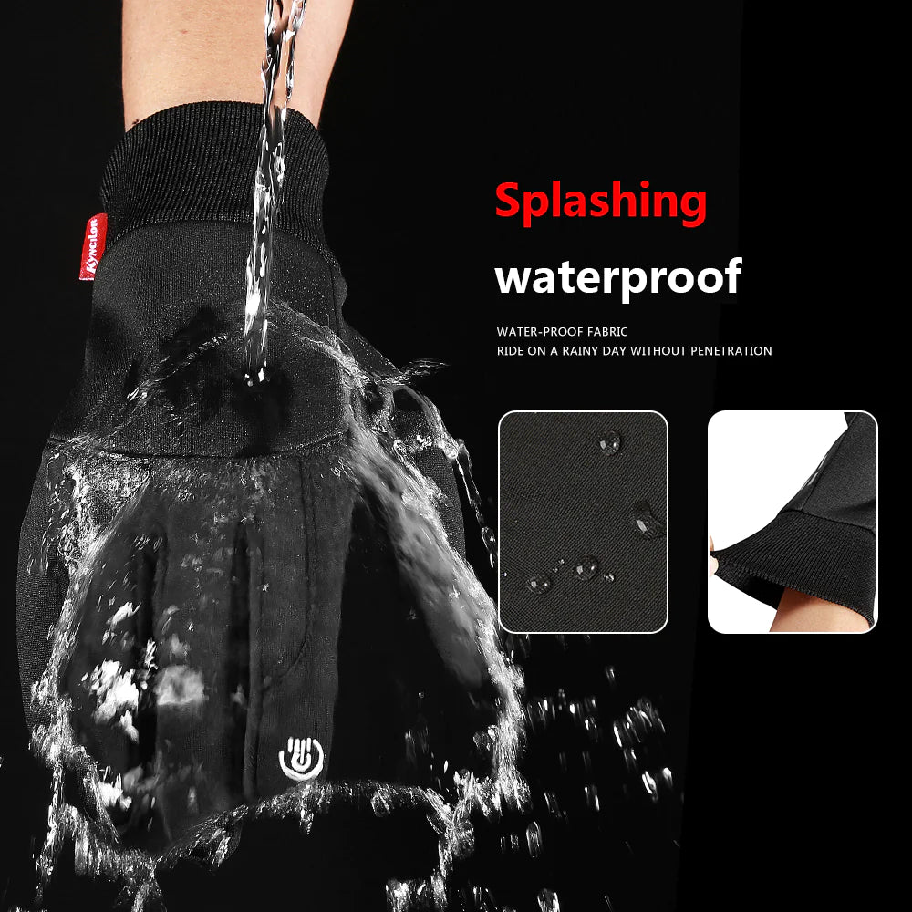 Windproof & Water-Resistant Thermal Gloves – Touchscreen, Non-Slip Winter Gloves for Men & Women