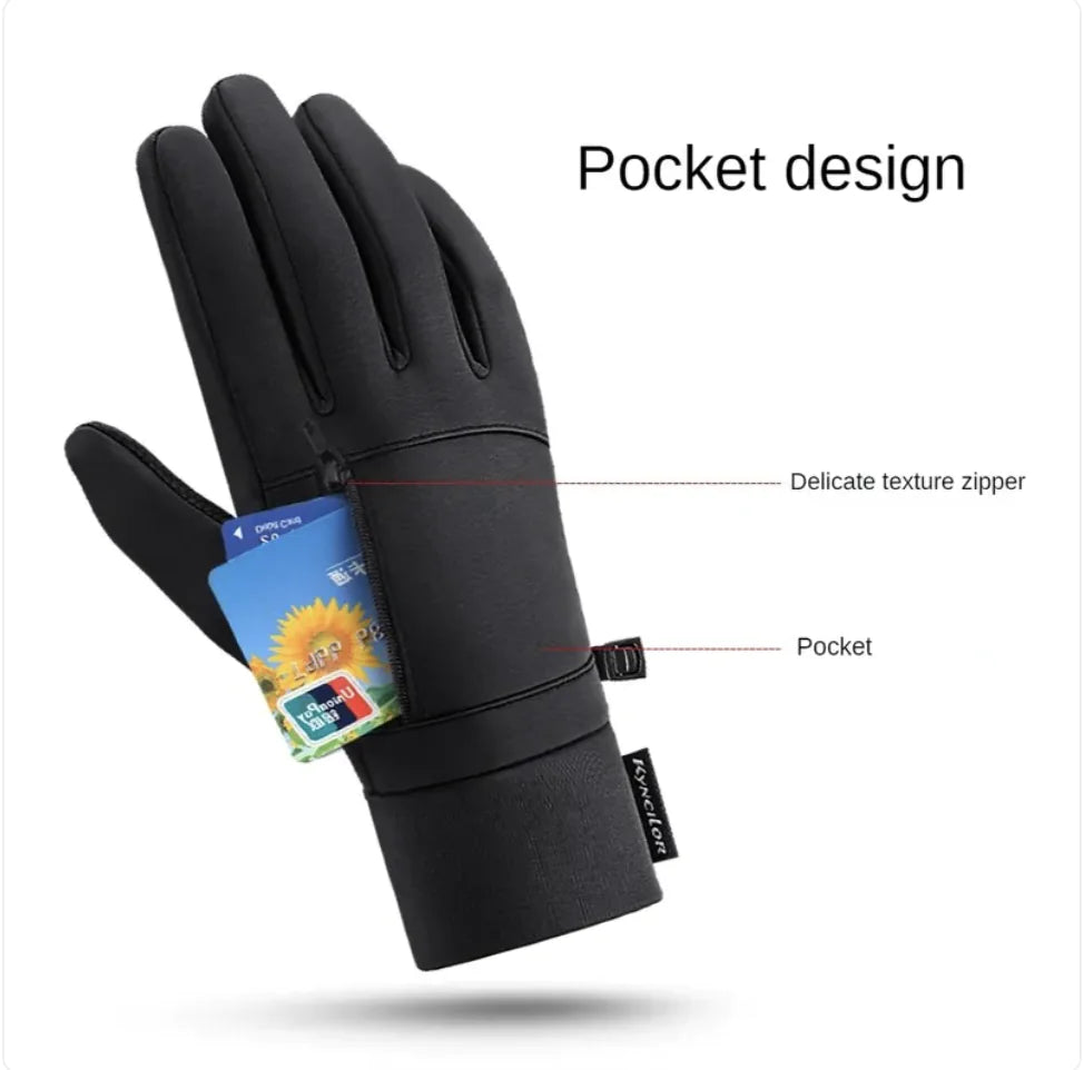 All-Weather Touchscreen Cycling Gloves