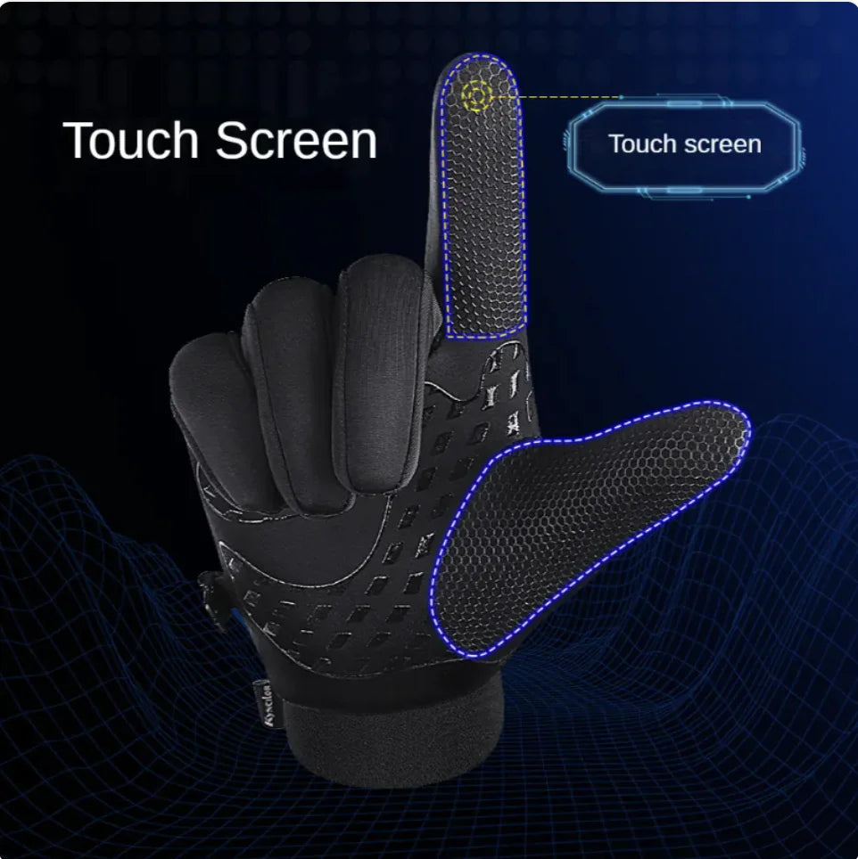 All-Weather Touchscreen Cycling Gloves